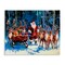 Stupell Industries Santa Reindeer & Sleigh Canvas Wall Art, design by Sara Culpepper